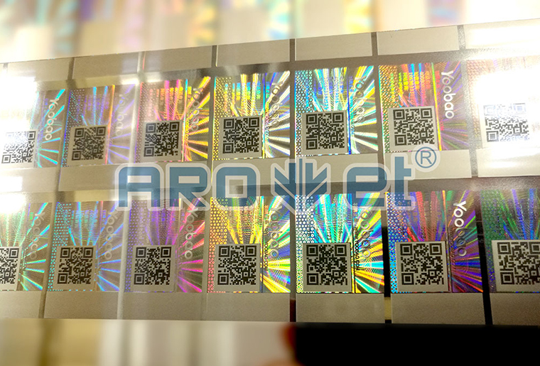 v7777威尼斯X1双头喷码装备在镭射防伪标签上的应用